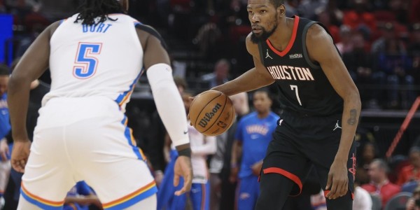 博鱼-末节崩盘！火箭惨败雷霆！杜兰特疯狂打铁，亚历山大20+延续纪录